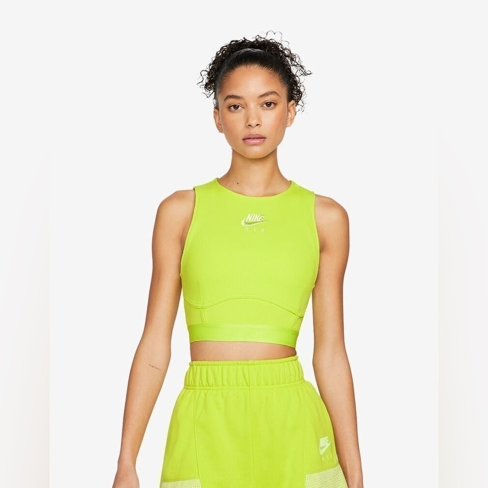 Lime Green Nike Air Tank